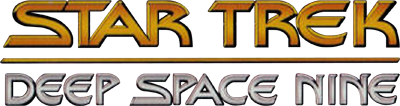 Star Trek: Deep Space Nine: Crossroads of Time logo for Sega Mega Drive